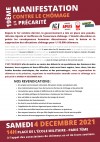 Manifestation des Chômeurs le 4 décembre 2021